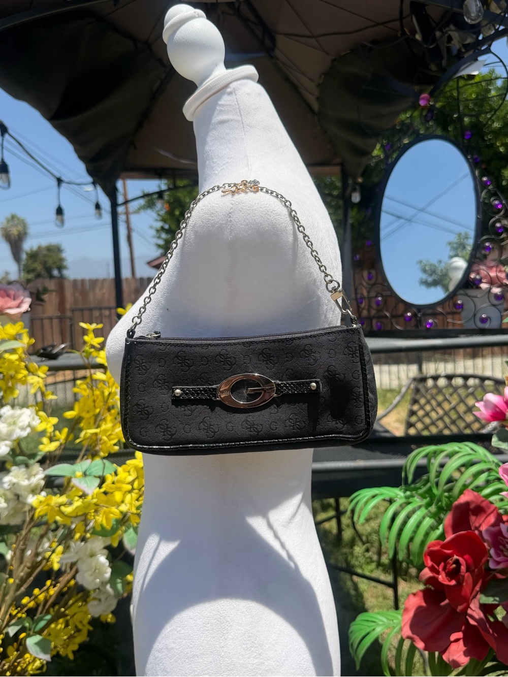 Othr Black Shoulder Bag with Chain Handle